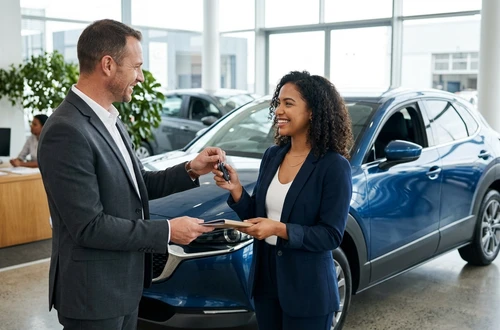 DriveWise advisor with customer